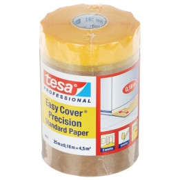 APSAUGINIS POPIERIUS SU JUOSTA EASY-COVER-Precision/25X180 TESA