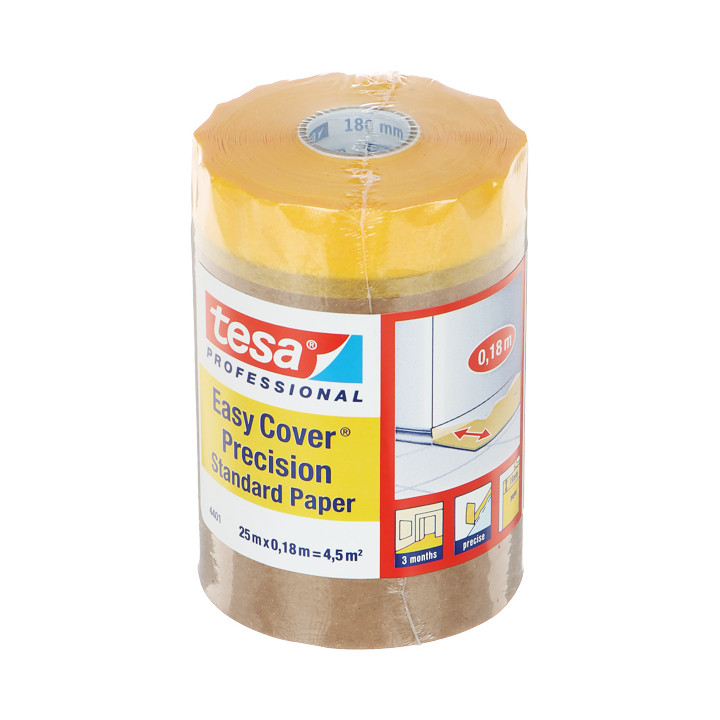 APSAUGINIS POPIERIUS SU JUOSTA EASY-COVER-Precision/25X180 TESA