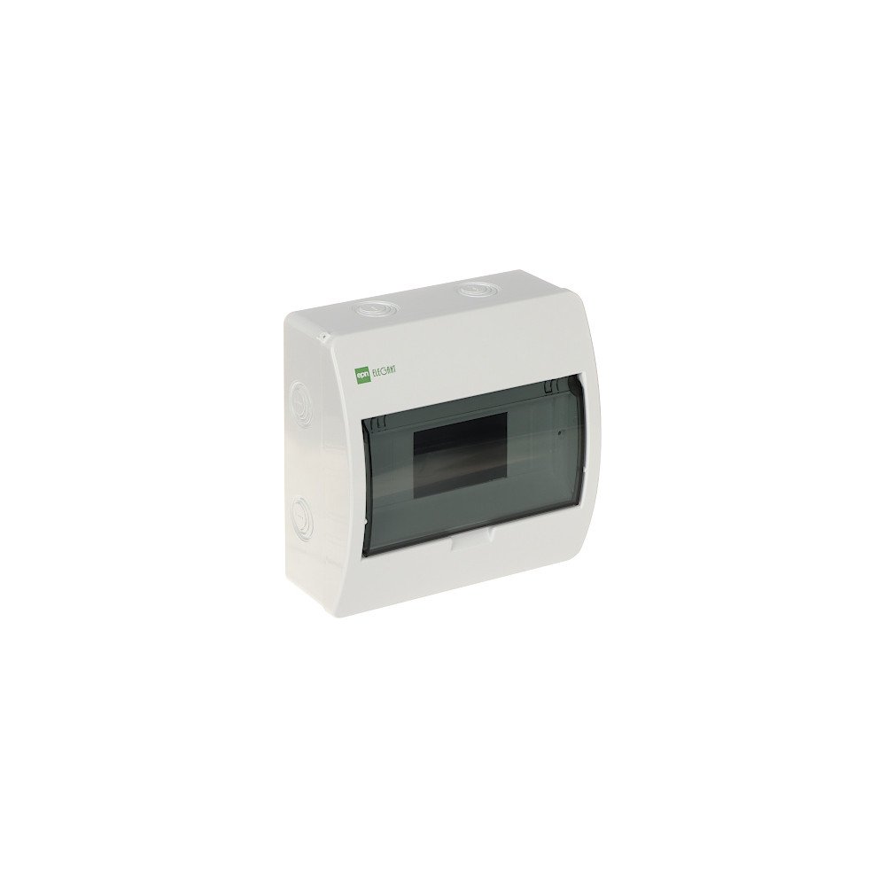 SURFACE-MOUNTING DISTRIBUTION CABINET 8-MODULAR ELEGANT-1X8/NT/W/EPN Elektro-Plast