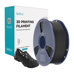 Sunlu TPU 95A Filament (Black) 1.75mm 1kg