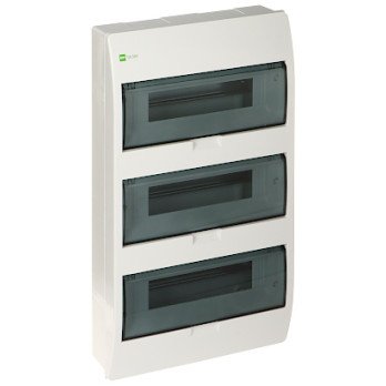 PINTA-ASENNUS JAKOKAAPPI 36 MODULAARI ELEGANT-3X12/NT/W/EPN Elektro-Plast