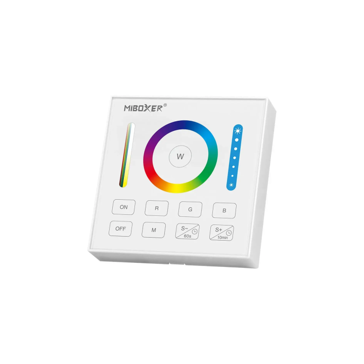 Wall mounted controller RGB+CCT 1-zone 2xAAA B0