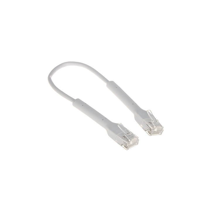 Ubiquiti U-CABLE-PATCH-RJ45 патч-корд Cat6 0,22 м белый RJ45 Ethernet кабель
