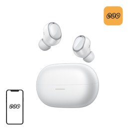 Беспроводные наушники QCY Melobuds A30 (белые)
