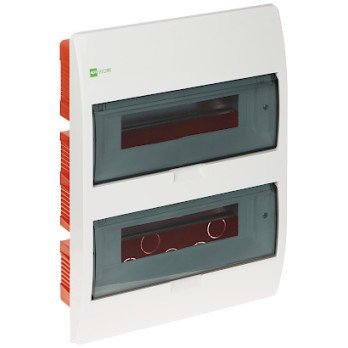 FLUSH-MOUNTING DISTRIBUTION CABINET 24-MODULAR ELEGANT-2X12/PT/W/EPN Elektro-Plast