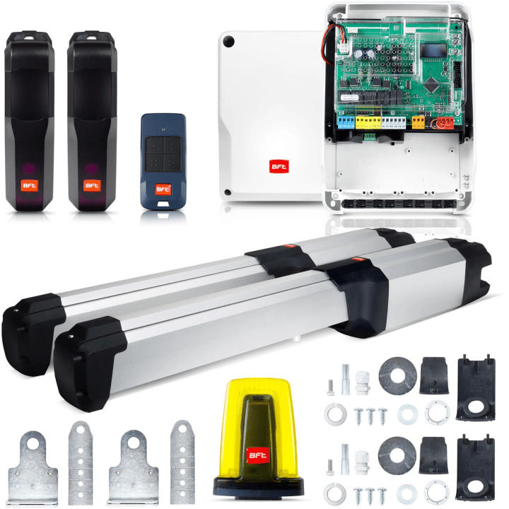 BFT PHOBOS VELOCE BT B35 KIT INT double leaf gate operator 24V up to 6m fast compLet with photocells