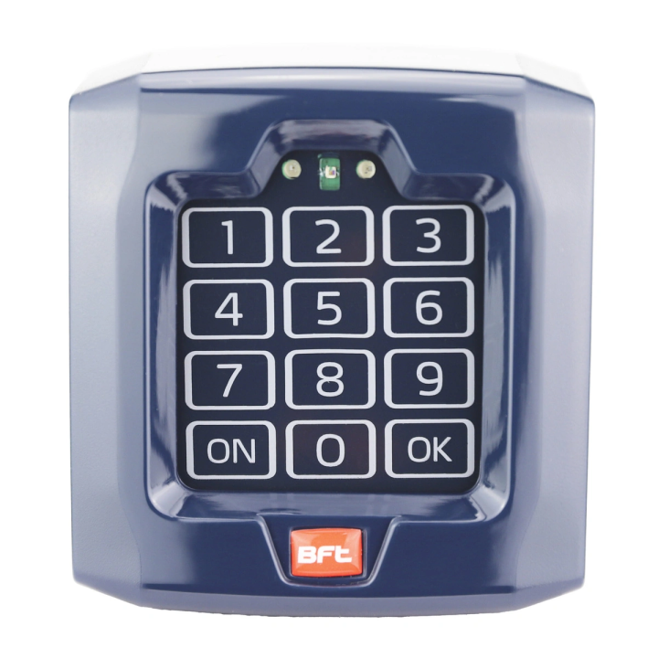 BFT Q.BO TOUCH 10-канальная беспроводная клавиатура 433,92 МГц IP55