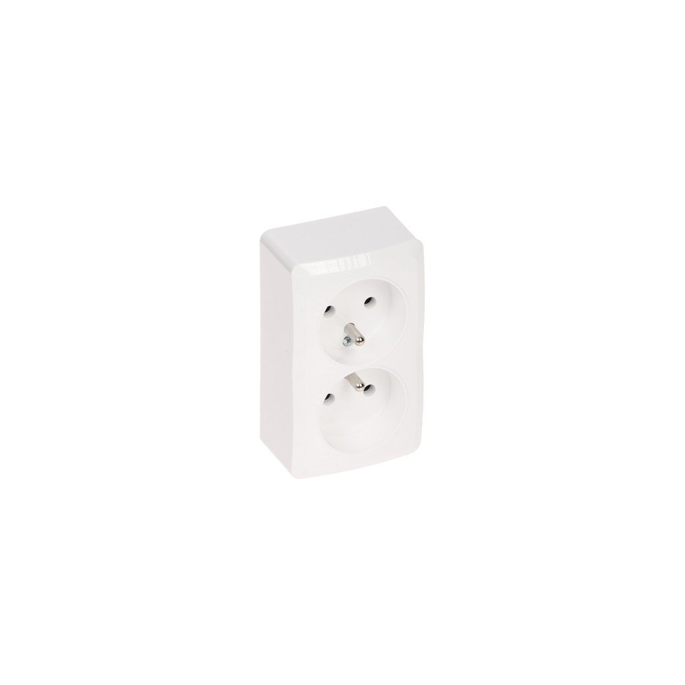 DOUBLE SURFACE SOCKET OUTLET BERG/3743-00/EPN 250 V 16 A Elektro-Plast