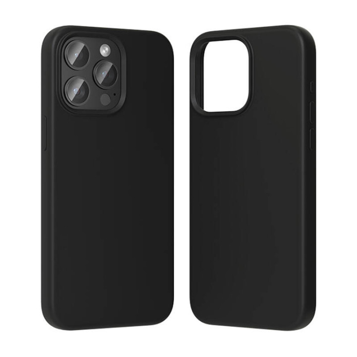 Vention KUFB0-30 Silicone Case for iPhone 15 Pro (Black)
