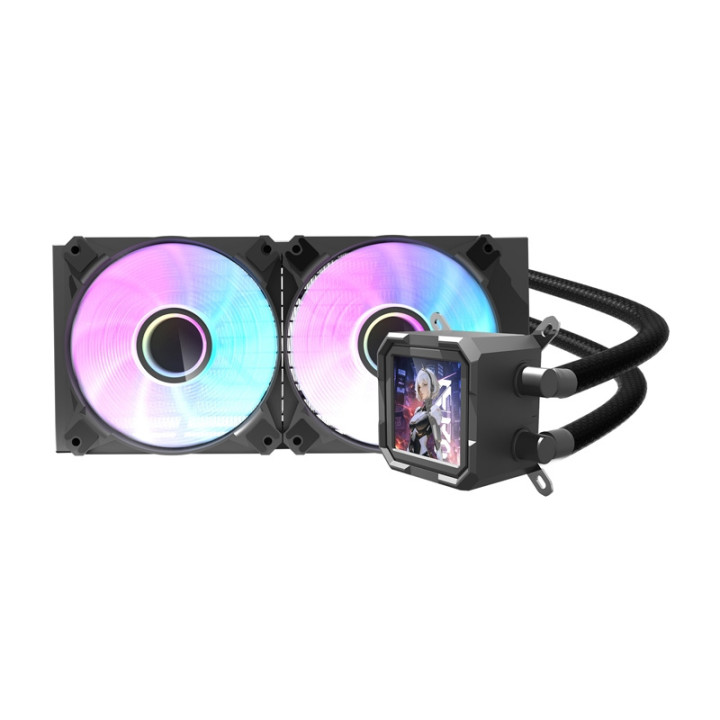 Водяной кулер процессора Darkflash DV240S (черный)