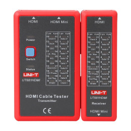 HDMI kabelio testeris UNI-T UT681HDMI