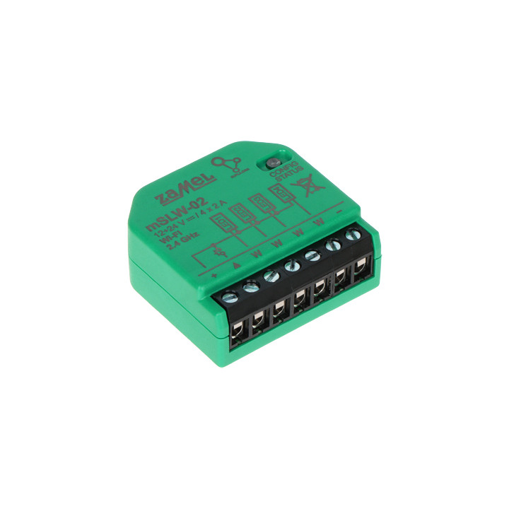 SMART LED-VALAISINOHJAIN MSLW-02 Wi-Fi, 12 ... 24 DC ZAMEL