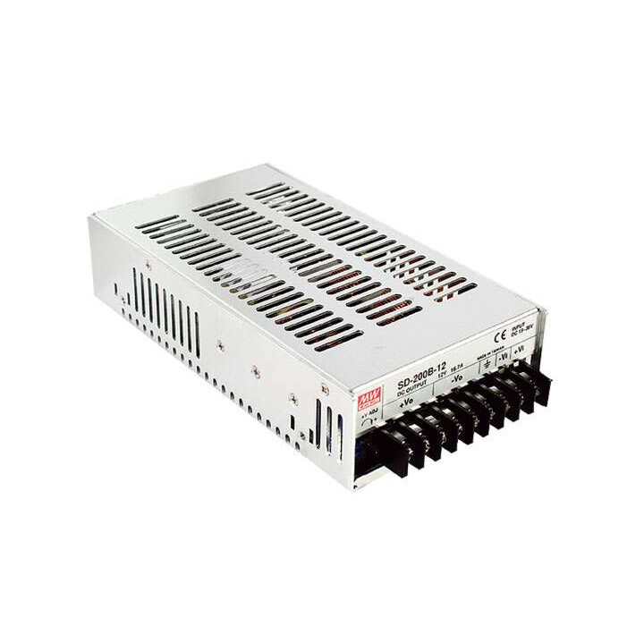 Mean Well Przetwornica DC/DC 24V/48V 4,2A SD-200B-24 (MW-SD200B-48)