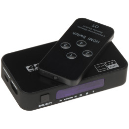 HDMI Switch 4x1 4K@60Hz HDMI 2.0 with Remote