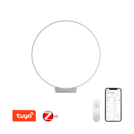 Immax NEO ARO Smart pöytälamppu 45cm 18W valkoinen Zigbee 3.0 (vaurioitunut pakkaus)