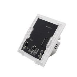 SmartWise B63 UNI Zigbee 3.0 + RF, 3-osainen älykäs seinäkytkin yleisjohdolla ja fyysisellä painikkeella, ILMAN ETUPANEELIA