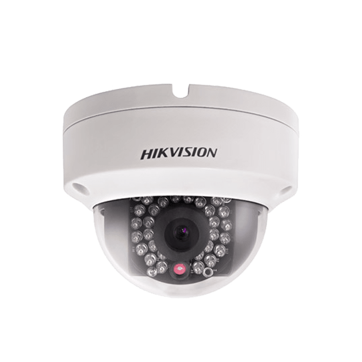 HIKVISION DS-2CD2120F-I 2MP IP PoE kupola kamera ar IR 30m, IP66, microSD