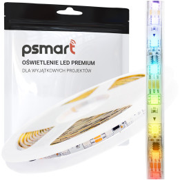 Адресная светодиодная лента PSMART 12В RGBIC WS2811 IP65 10мм 60LED/м 5м
