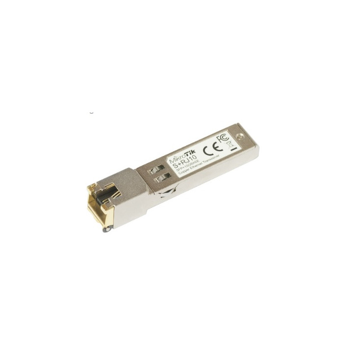 Mikrotik S+RJ10 SFP+ to RJ45 Copper Module