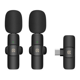 Беспроводной микрофон Puluz PU3151B Lavalier Type C