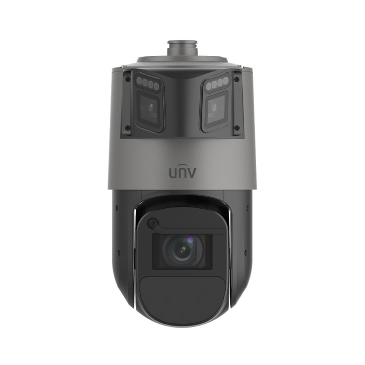 IP GREITASUKĖ LAUKO KAMERA IPC98246EFW-X42-W-VH1 PANORAMINĖ - 4 Mpx, 6 Mpx, 6 ... 252 mm, 2 x 2,2 mm UNIVIEW
