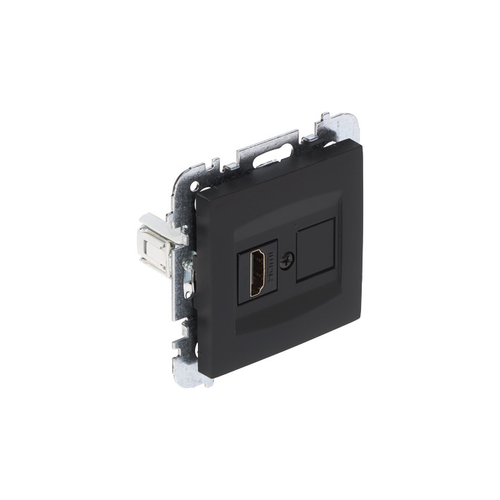 Elektro-Plast SANTRA/4191-19/EPN HDMI sienas kontaktligzda - vienvietīga HDMI ligzda
