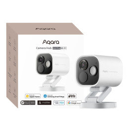 Aqara G5 Pro -kamerakeskitin – Wi-Fi, Zigbee, Thread, Matter, HomeKit Secure Video, IP65 ulkokäyttöön älykodin yhdyskäytävä, val