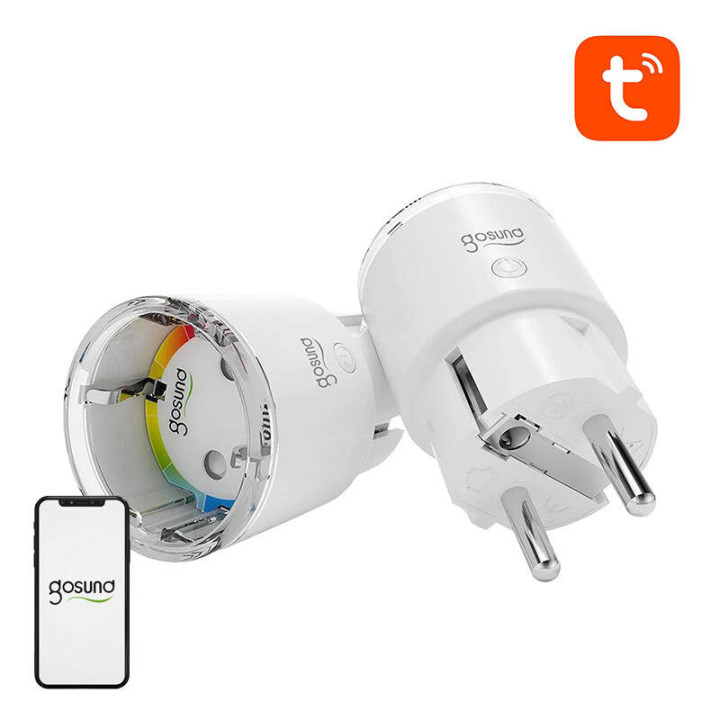 Умная розетка Gosund EP2 WiFi, 2 шт. (2 шт.) 10А Tuya
