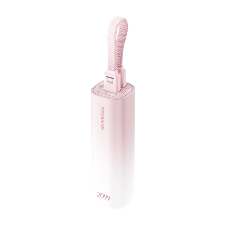 Romoss PSC05P-121-6333H Mini Power Bank 5000mAh 20W (Pink)