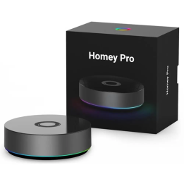 Homey Pro (2026) – profesionalus vietinis išmaniųjų namų centras, „Wi-Fi“, „Zigbee“, „Z-Wave“, „Tread“, „Matter“, RF433, IR