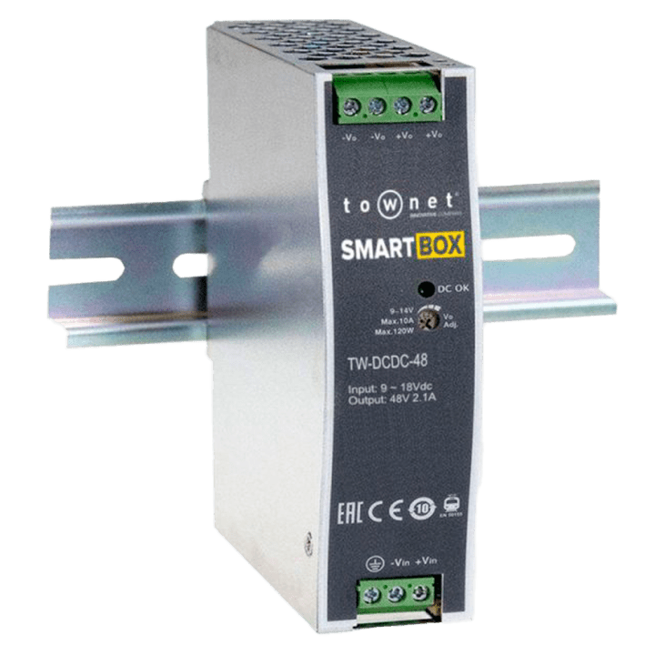 MARCA BLANCA TOW-DCDC48 48V 1A DIN-sliedes barošanas bloks