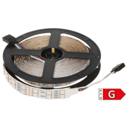 LED120A-12V/28.8W-RGB/5M светодиодная лента 5м 12V RGB 120 LED/м 28.8W