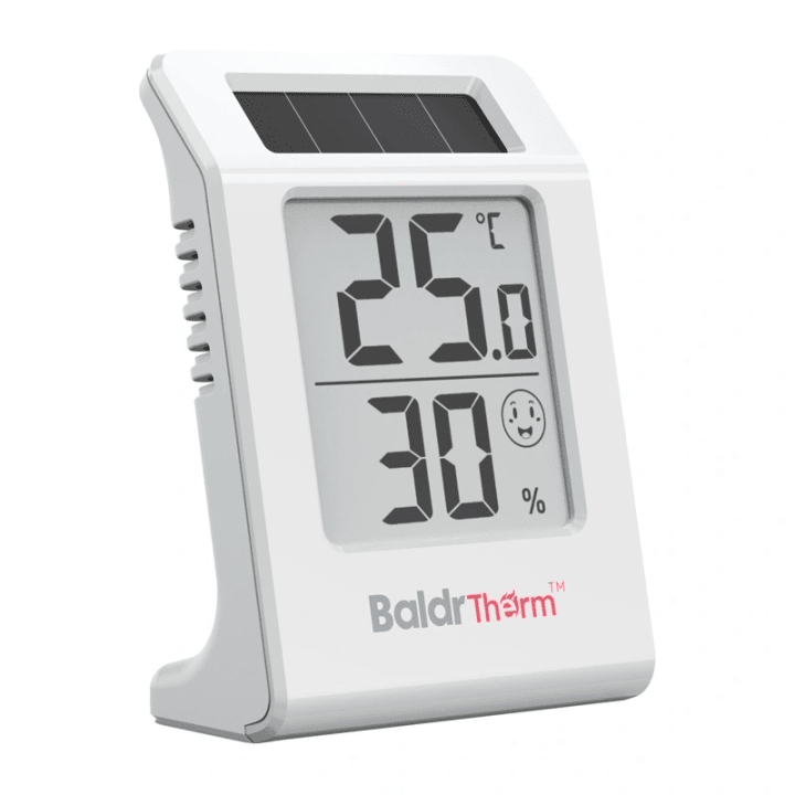 BALDRTHERM E0587TH ar saules enerģiju darbināms termohigrometrs