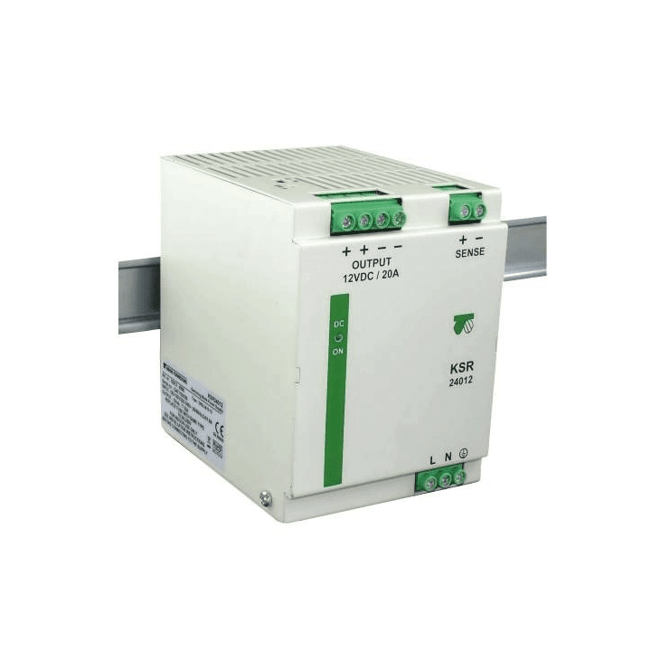 Lülitustoiteallikas KSR 24024 230/24VDC 10,0A DIN-liistule TH-35 stabiliseeritud kaitsega