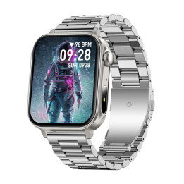Colmi P80 Smartwatch (Steel, Silver)