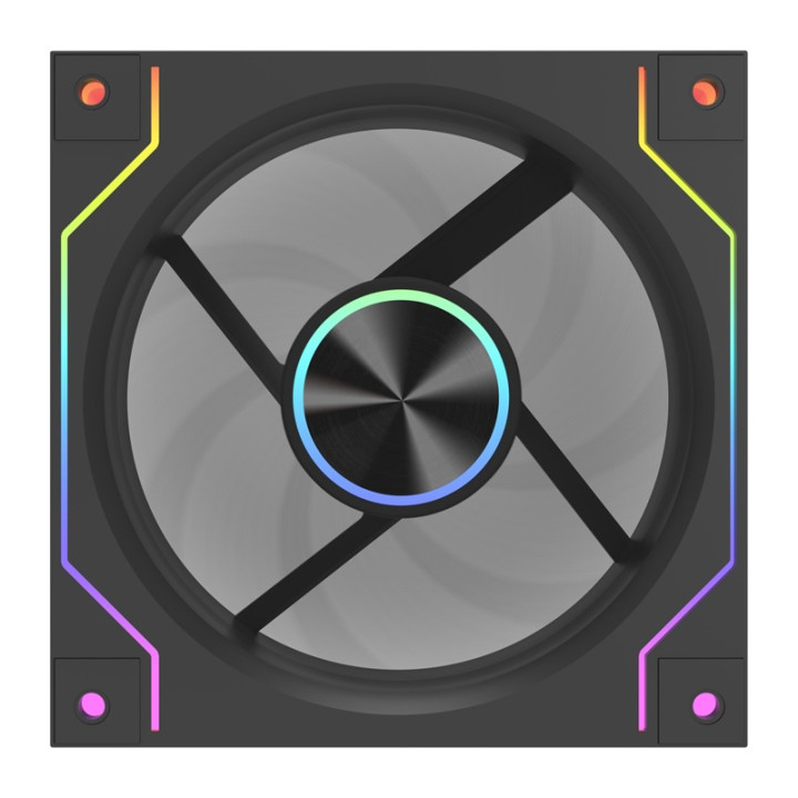 DarkFlash DM20 LINE 120mm ARGB Cooling Fan (Black)
