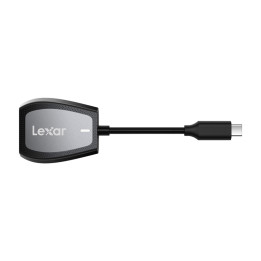 Lexar Dual-Slot SD/microSD-muistikortinlukija, USB-C
