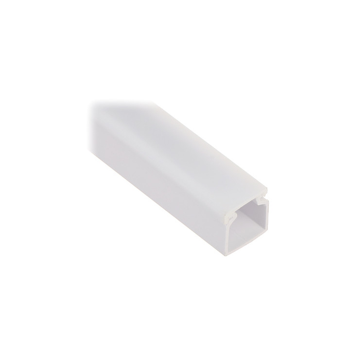 KI-LED/15X15-M LED profils ar vāku 15x15mm 2m alumīnija kanāls LED lentēm