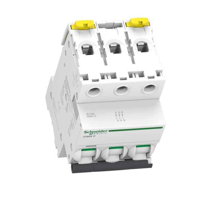 SCHNEIDER ELECTRIC iC60N 3-pole circuit breaker 16A C
