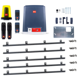 Kit BFT DEIMOS Ultra BT B600 INT KIT + 5 m of gear rail - for 600 kg sliding gates