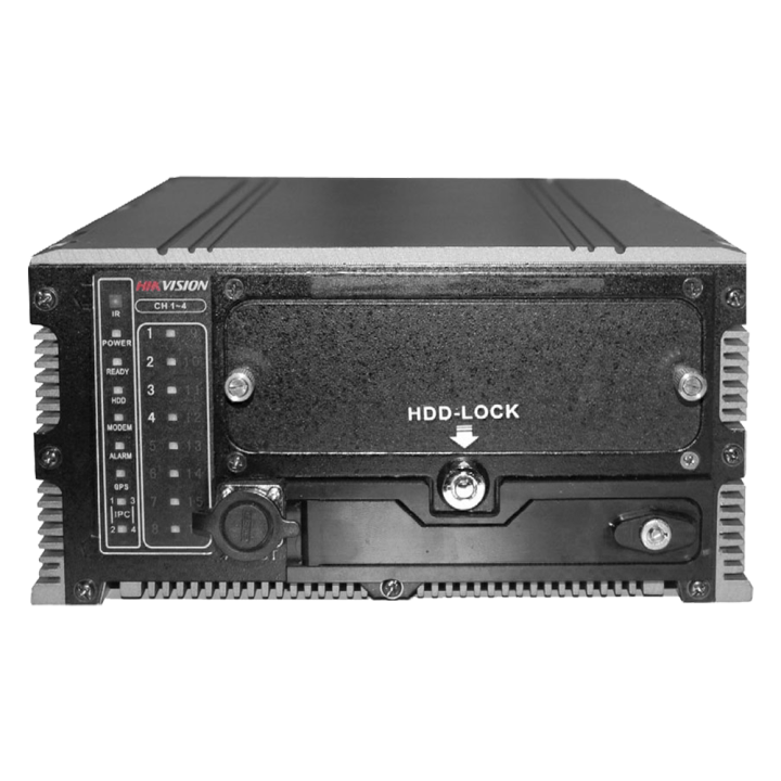 HIKVISION DS-8104HMFI-T 4 kanalų DVR 4CIF H.264 HDMI P2P