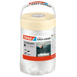 TESA EASY-COVER-ECONOMY/M/25X550 Малярная лента 25мм x 55м