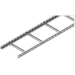 BAKS Cable Ladder Tray 400×60mm L=3m Galvanized E90