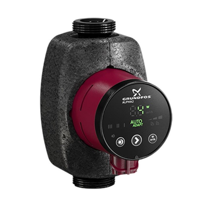Grundfos ALPHA2 Circulation Pump 25–50 180 PN10