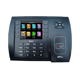 ZKTECO ZK-ICLOCKS680-DUAL Биометрический терминал контроля доступа с отпечатком пальца, лицом, RFID и PIN