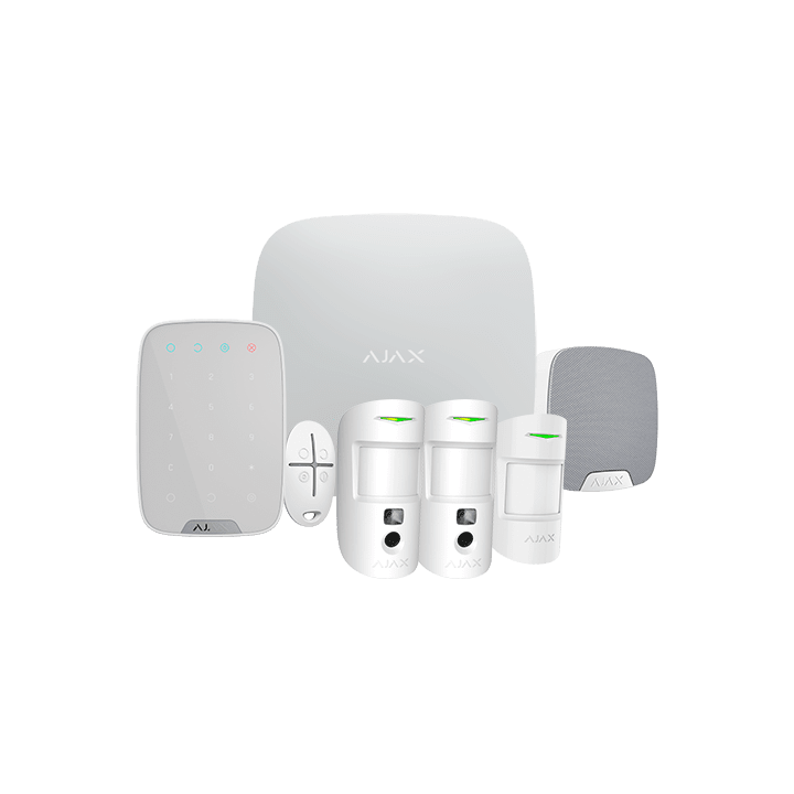 AJAX AJ-HUB2PLUSKIT-MP-PRO-W Smart Home Gateway Wi-Fi White