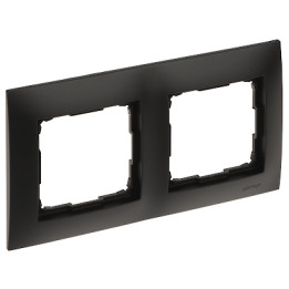 KONTAKT Simon DR2/49-SIMON54 Premium rāmis Simon 54 sērijai - 2-vietīgs, IP20, balts