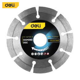 Deli Tools EDH-SQP125-E1 Diamond Saw Blade 125x22.2mm 12250rpm