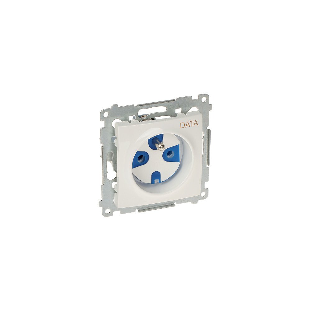 DATA SINGLE SOCKET OUTLET WITH SOCKET ACCESS ELEMENT DGD1.01/11-SIMON54 250 V 16 A