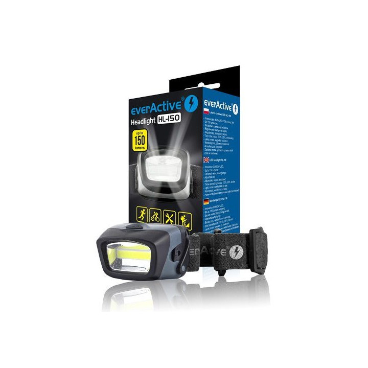 everActive HL150 headlight galvas lukturis